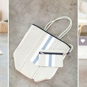 Parker and Hyde Neoprene Tote Bag NWOT